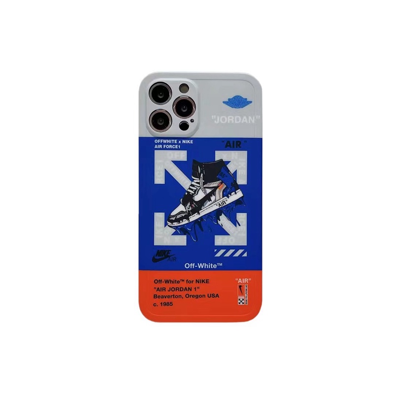 オフホワイトiphone13/13promaxケースファッション高品質