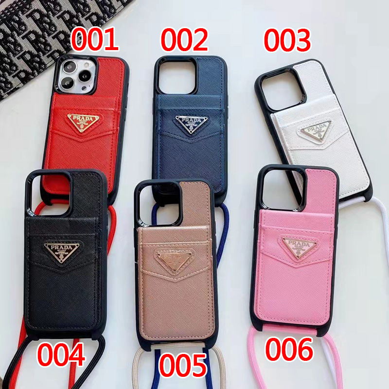 プラダ iphone14proケース ブランドパロディ