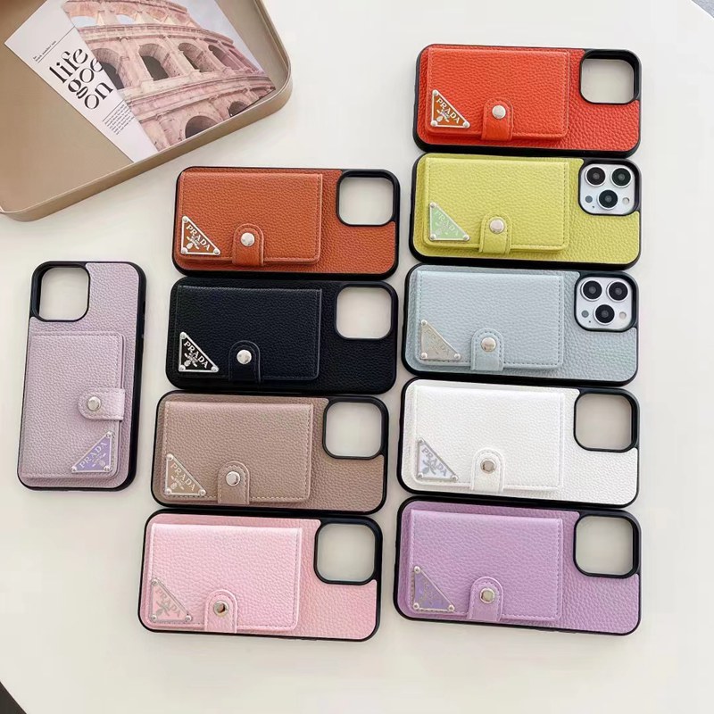 プラダiphone14 15 ultraケースブランドカード入れ