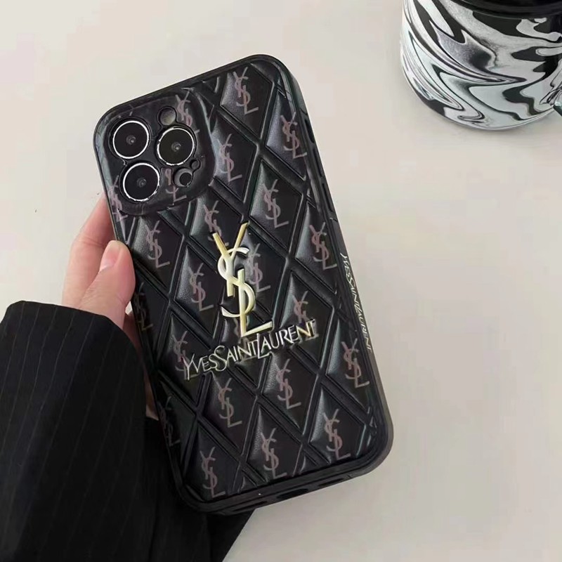 Ysl イブサンローランハイブランドiphone14pro/14 15plus