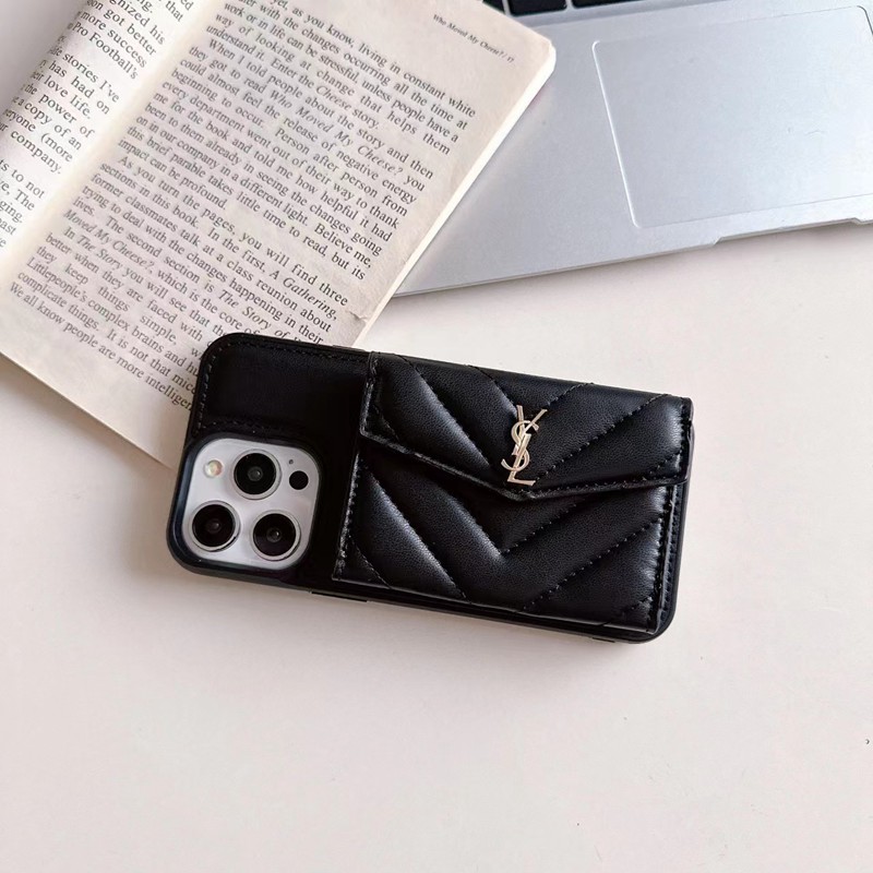 Ysl イブサンローラン韓国風iphone14/13/15pro maxケースレディース斜め掛
