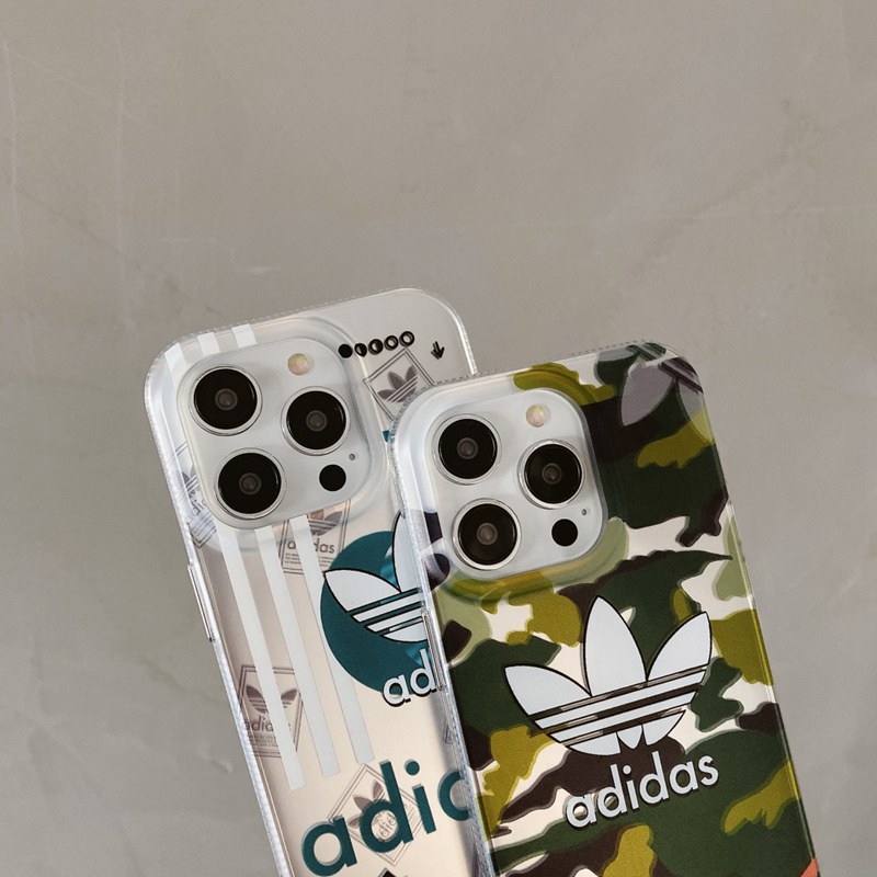 Adidas アディダス韓国風iphone16/14/13/15pro maxケースレディース斜め掛