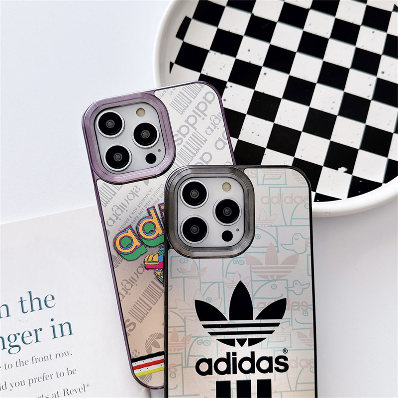 Adidas アディダス人気アイフォン14pro max/16 15 proケースアイフォン16 15/14/13/ 12 pro maxケース