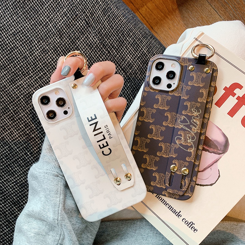 セリーヌiphone13pro/13promaxケース落下防止人気