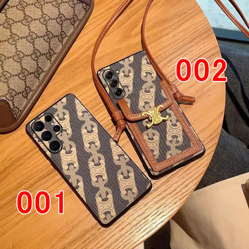 セリーヌブランドgalaxy s23ケース レディースメンズ