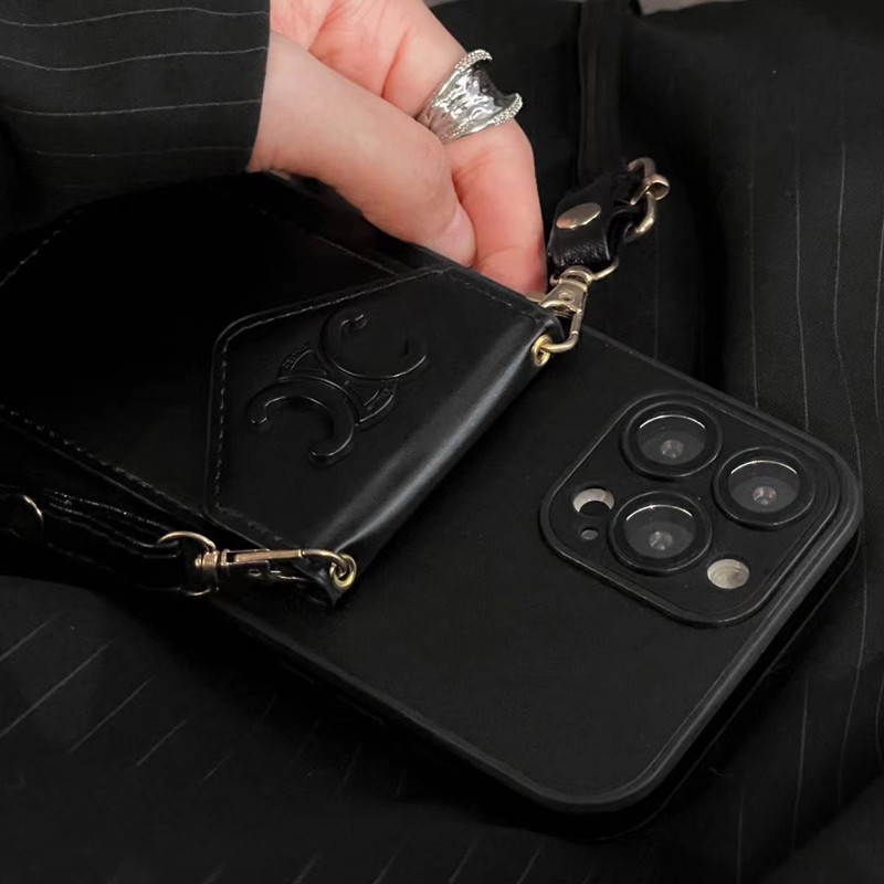 CELINE セリーヌハイブランドiphone14pro/14 15plusカバー