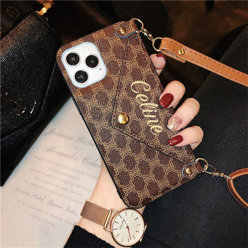 CELINE セリーヌiphone14 16 pro 15 plusケースブランドカード入れハイブランドiphone14pro/16 15plusカバー韓国風
