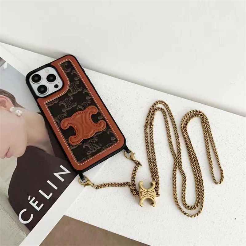 CELINE セリーヌハイブランドiphone14pro/16 15plusカバー韓国風iphone16/14/13/15pro maxケース