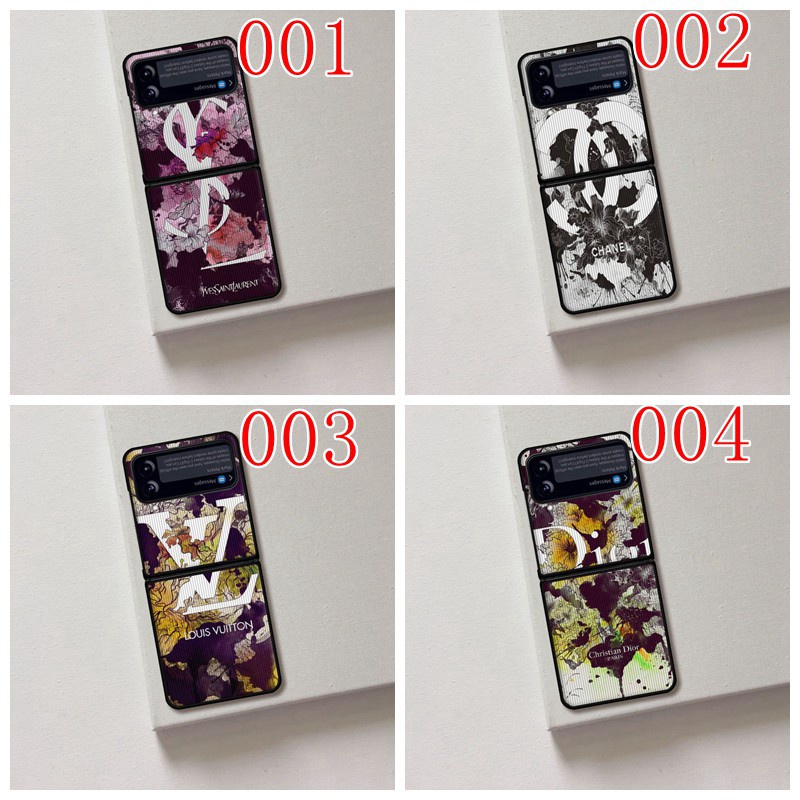 イブサンローランブランドGalaxy Z flip4ケース
