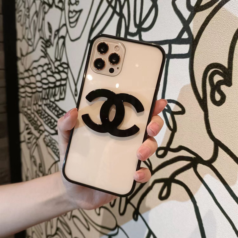 シャネルブランドiphone14proケースchanel ソフト透明カバー