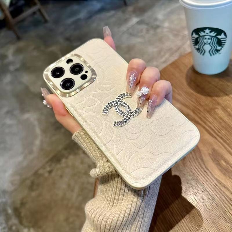 ブランドカード入れハイブランドChaneliphone14pro/14 15plusカ