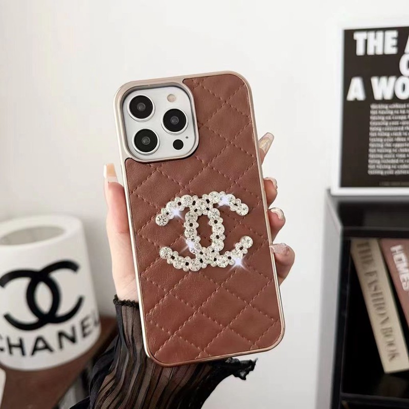 Chanel ブランドカード入れハイブランドiphone14pro/14 15plusカバー