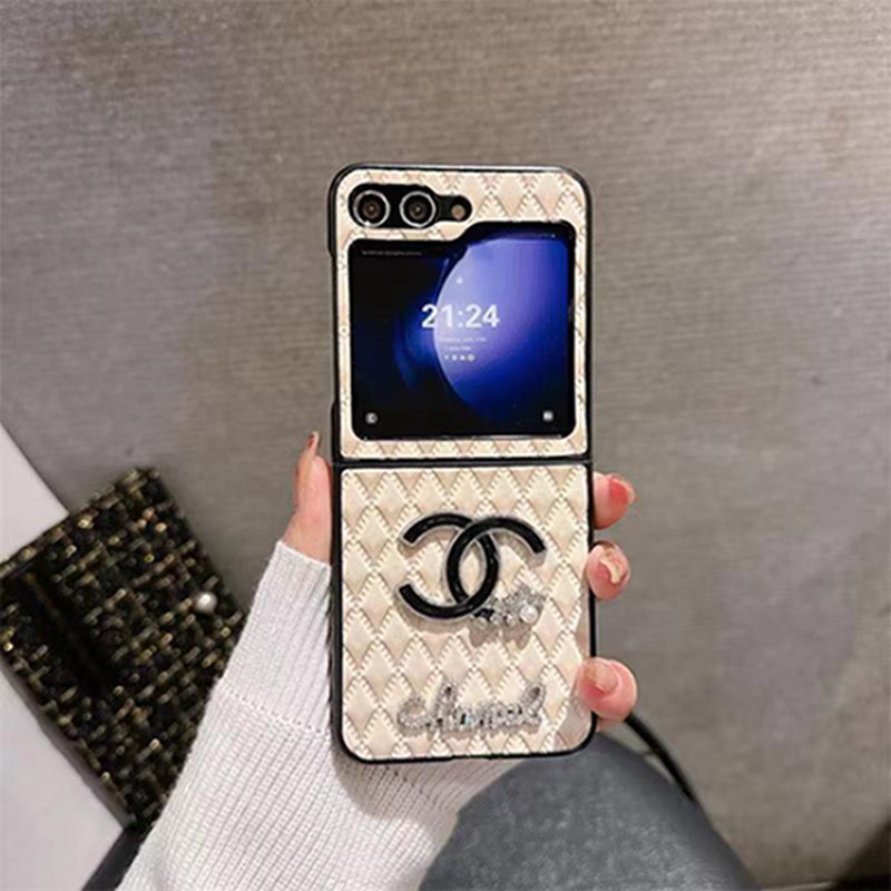 Chanel シャネルgalaxy zflip4 5ケースブランドブランドギャラクシーZ フォールド5 4 3 2ケース