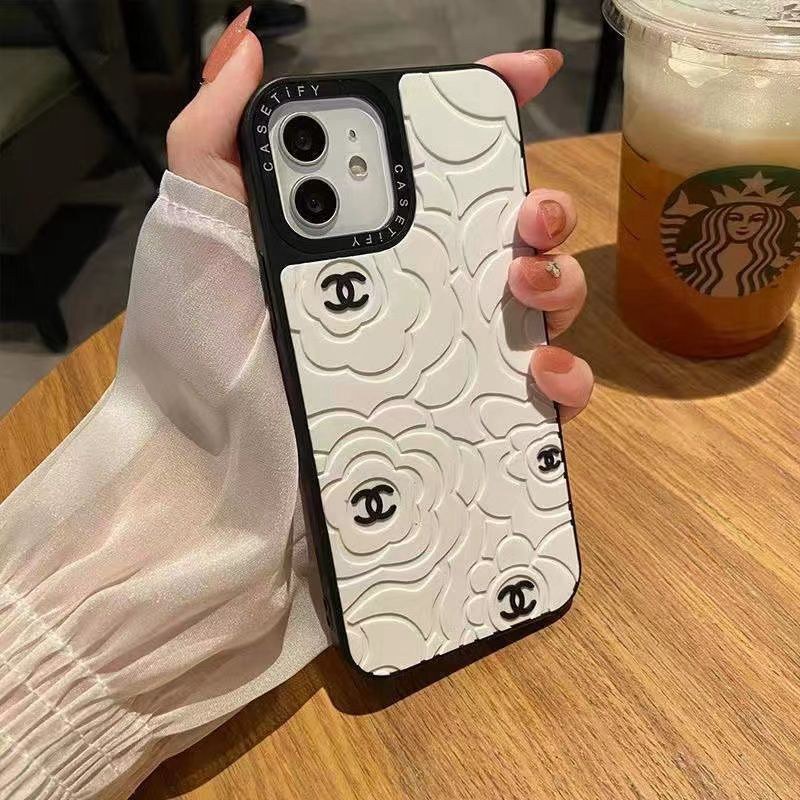 Chanel シャネルiphone14 16 pro 15 plusケースブランドカード入れ韓国風