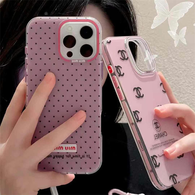 Chanel シャネルiphone14 16 pro 15 plusケースブランドカード入れ韓国風