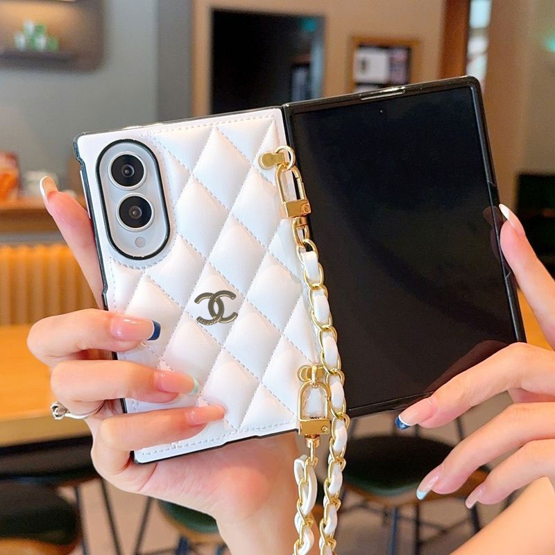 Chanelギャラクシー z fold 8 7 6カバー