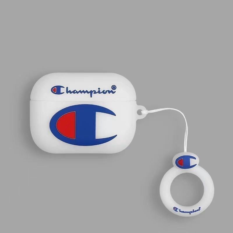 Champion チャンピオンブランドエアーポッズ プロ2ケース落下防止airpods 3 4 maxケース