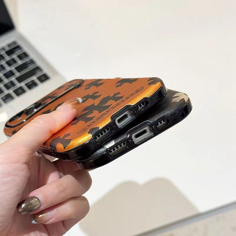 韓国風iphone14/13/15pro maxケースレディース斜め掛