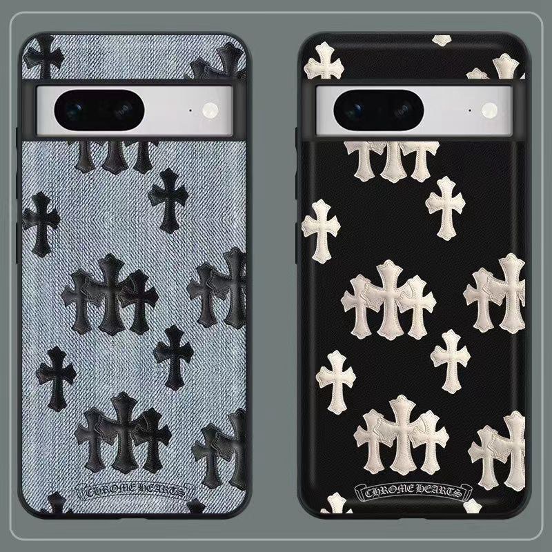 クロムハーツ Chrome Hearts xperia 1 vi 10 iii 5 iv Google Pixel 8a/9/7 proケース クロムハーツ Chrome Hearts 