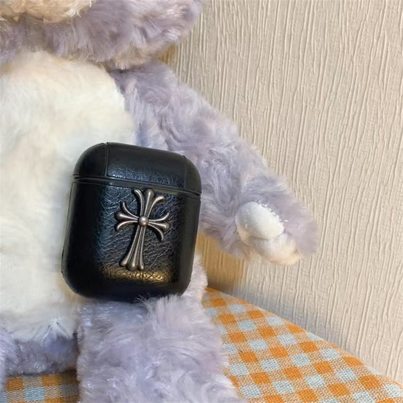 クロムハーツ Chrome Heartsブランドエアーポッズ プロ2ケース落下防止airpods 3 4 maxケース