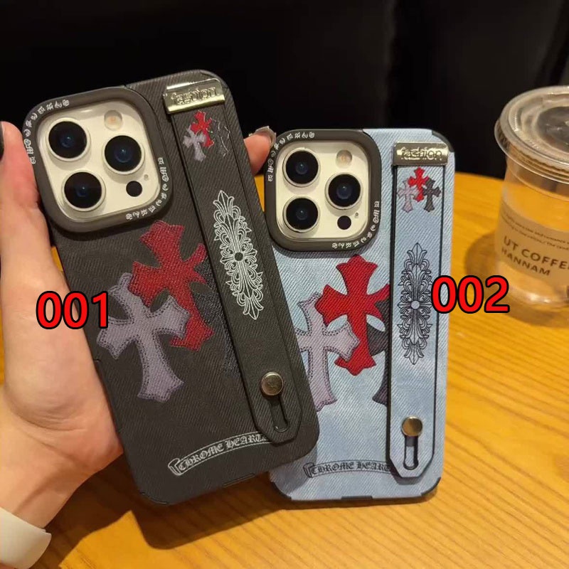 クロムハーツiphone16pro/17 15plusカバー