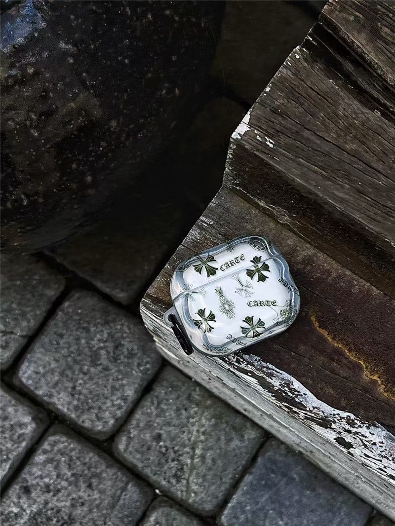 Chrome Heartsブエアーポッズプロ3 3 4ケース