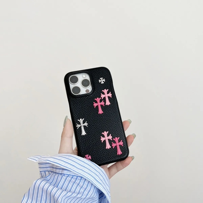 クロムハーツiphone 17 16 pro maxカバー 個性デザイン