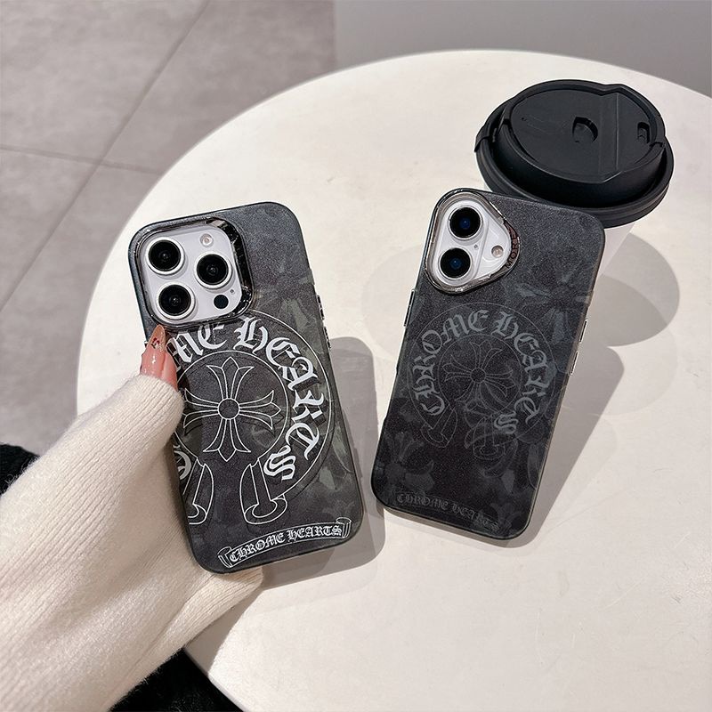 Chrome Heartsアイフォン17 air 16 15 14 ケース