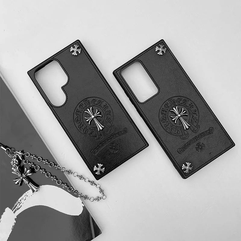 クロムハーツ iphone 15 16 17pro maxカバー