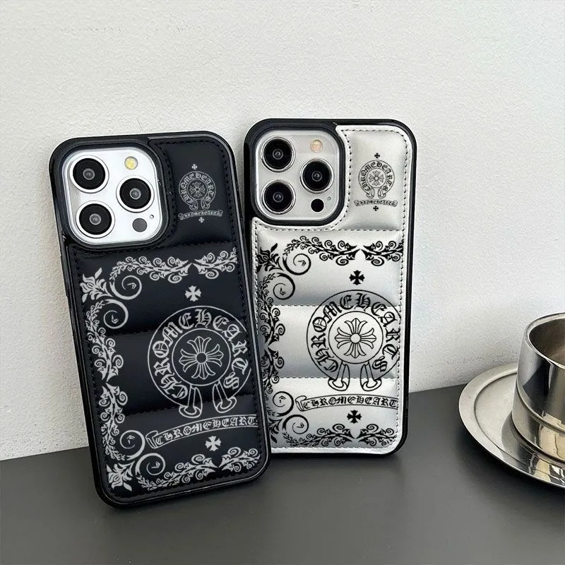 クロムハーツiphone16pro/17 15plusカバー