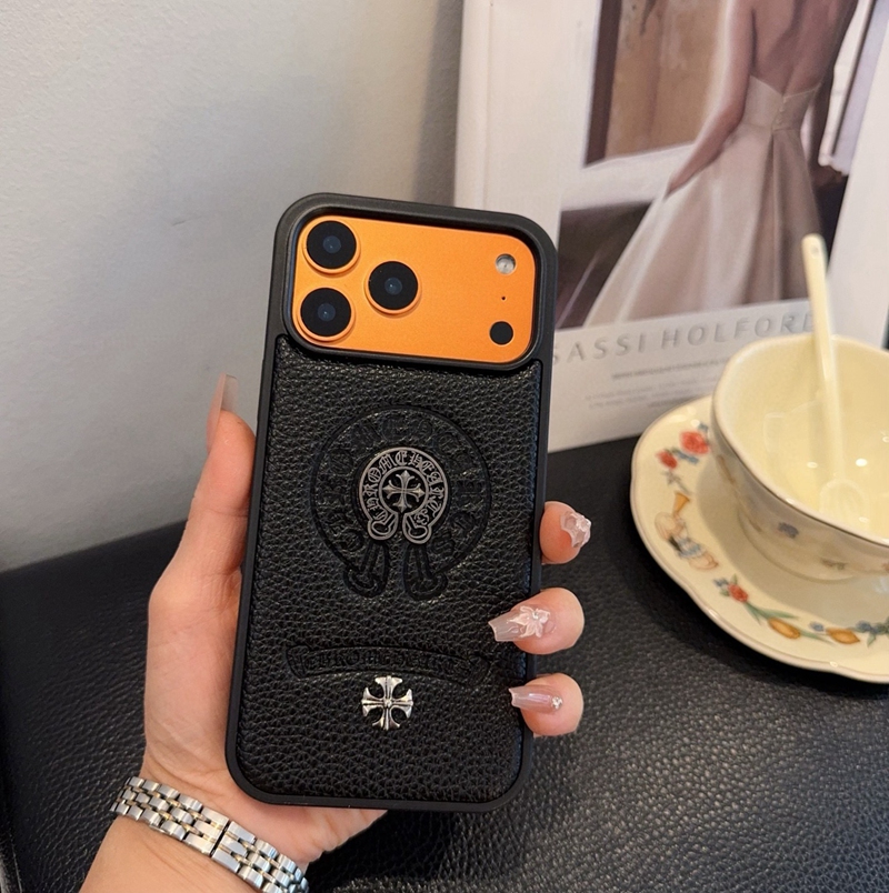 Chrome Hearts 携帯ケースiphone18 17 16e 16 15 pro max