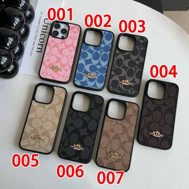 Coach人気アイフォン17pro max/16 15 proケース