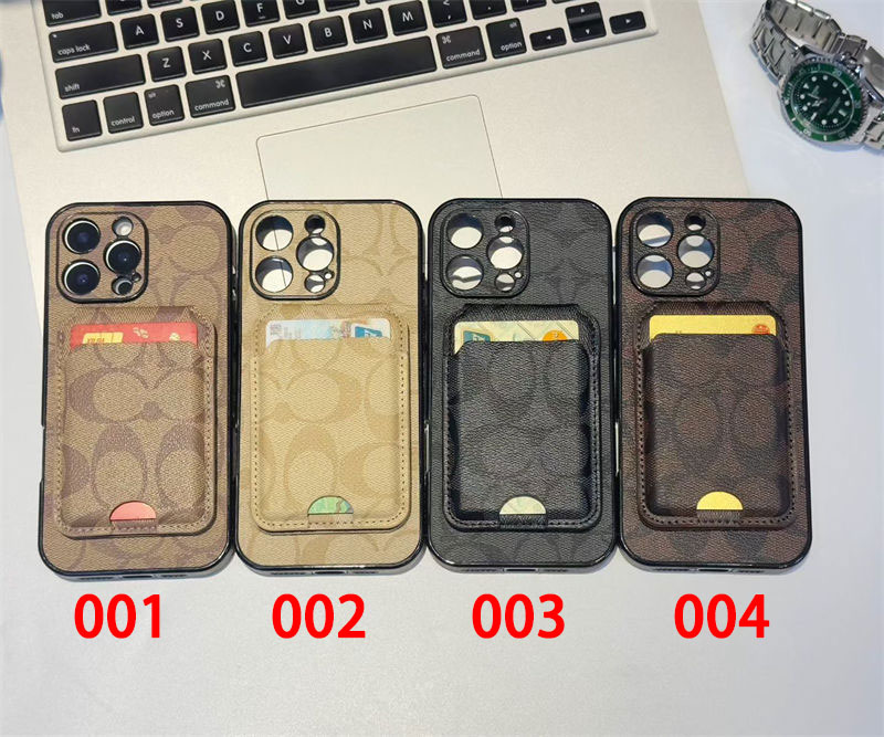 コーチiphone16pro/17 15plusカバー