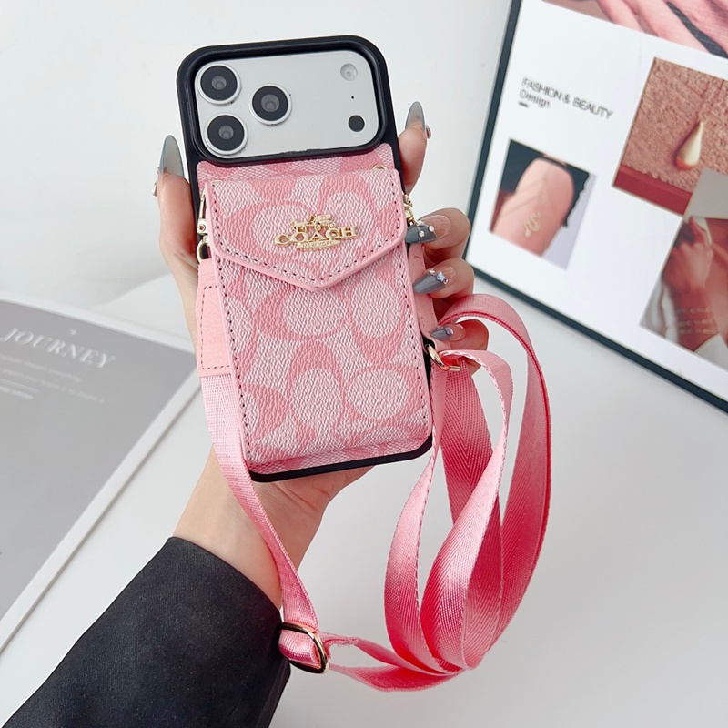 コーチiphone 17pro max 16 15 14 plus カバー