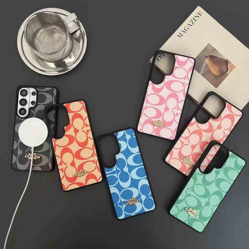 Coachギャラクシーs24 s25/S23+/S26Ultraケース