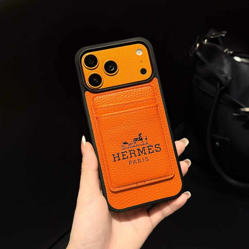 エルメス携帯カバーiphone 17 16 pro max カード収納