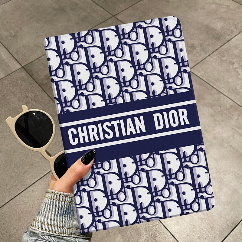 Diorブランドipadpro12.9インチケース2018/2020/2021落下防止