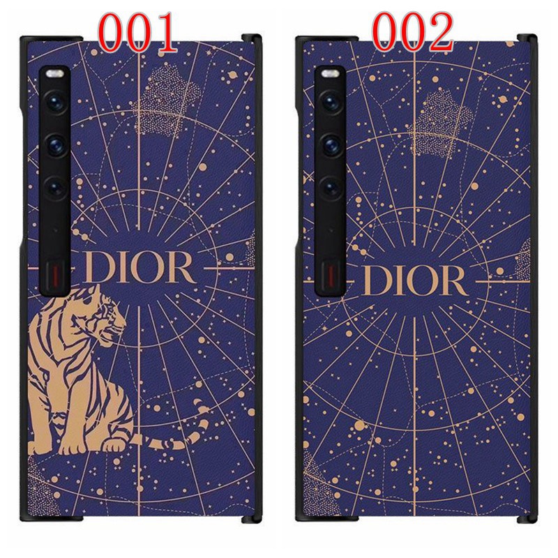 ディオールブランドiphone14proケースお洒落な星空柄