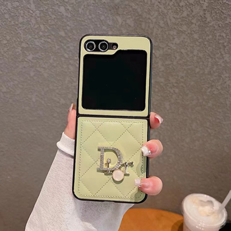 Galaxy Z fold4 5ケース革製galaxy zfold5 4 3 2ケースハイブランド男女galaxy z flip5ケース