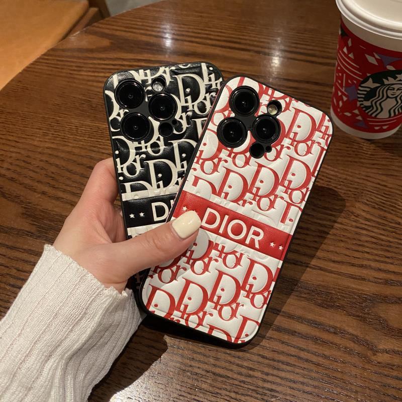 Dior ディオールiphone14 15 pro 15 plusケースブランドカード入れ韓国風