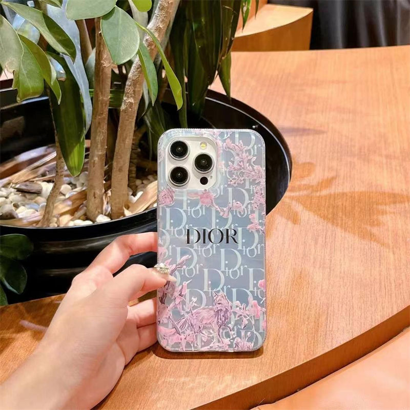 Dior ディオールiphone14 16 pro 15 plusケースブランドカード入れハイブランドiphone14pro/16 15plusカバー
