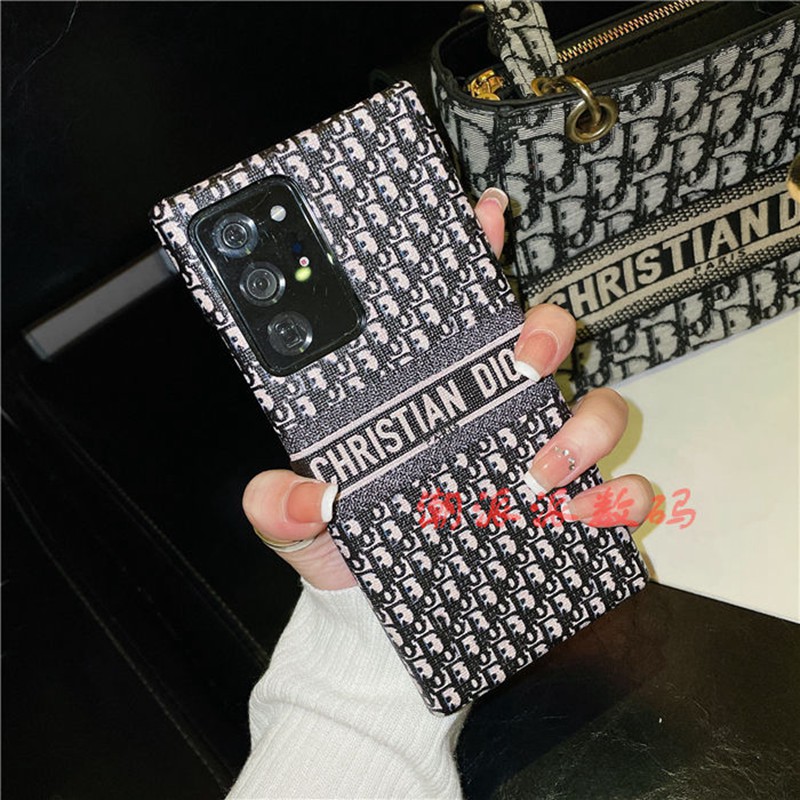 DiorブランドGalaxyS22+ケースハーフハードカバー