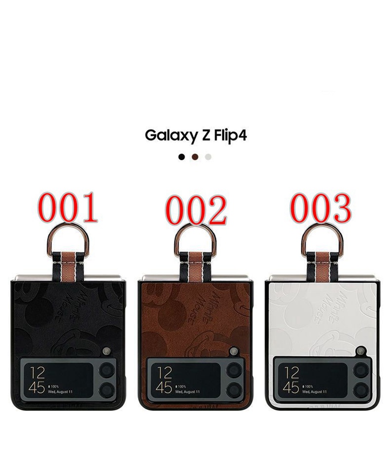 ディズニーブランドGalaxy Zflip 4ケース かわいい 高品質