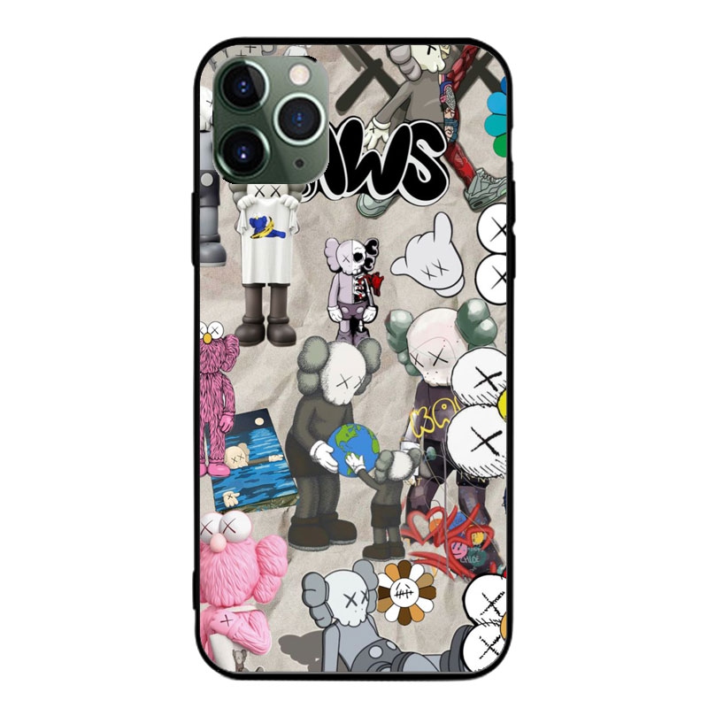 カウズiphone 17 16 pro maxカバー 個性