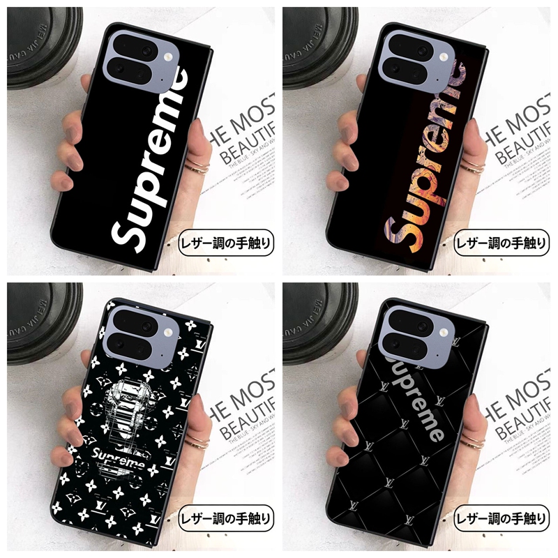 Supreme グーグル ピクセルPro 11 10 9 foldケース