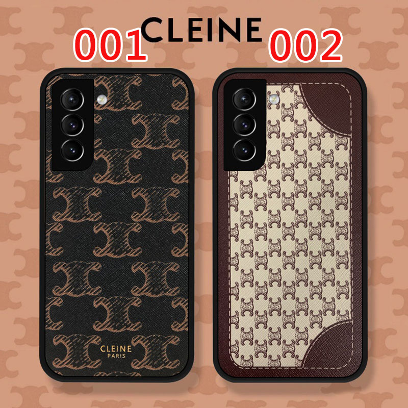 セリーヌブランドGalaxyS23ケース高品質