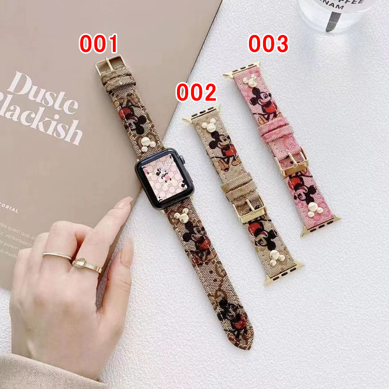 グッチブランドアップルウォッチ 8バンド かわいい