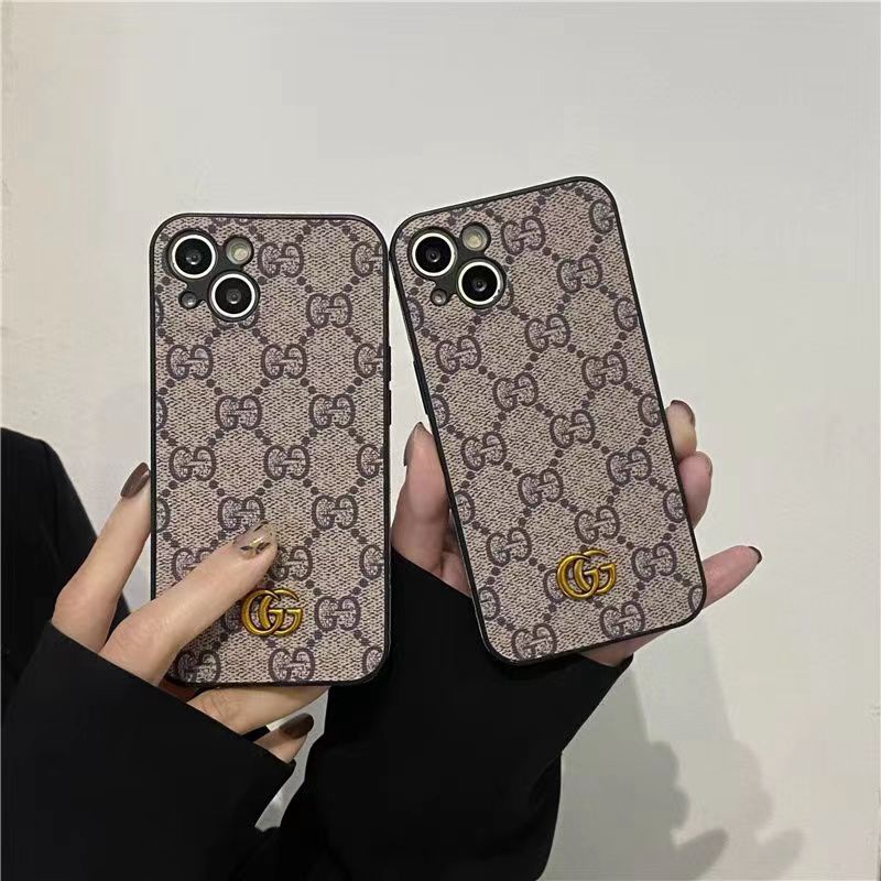 グッチブランドiphone14pro maxケース ジャカード生地