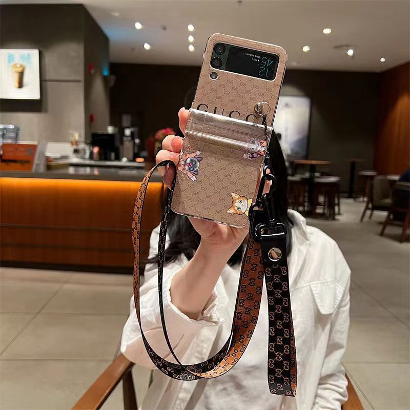 ハイブランドグッチGalaxy Zflip4ケースGucci レディース