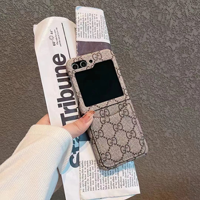 Gucci グッチgalaxy zflip4 5ケースブランドgalaxy zfold5 4 3 2ケース